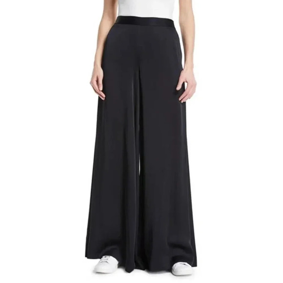 A.L.C. Nelson Crepe Wide-Leg Pants - Picture 1 of 7